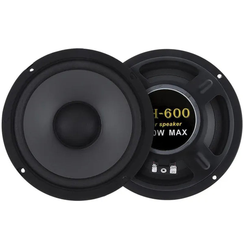 6 Inch 600W 2-Way Car Hifi Coaxial Speaker Vehicle Door Auto Audio Music Stereo Full Range Frequency Speakers