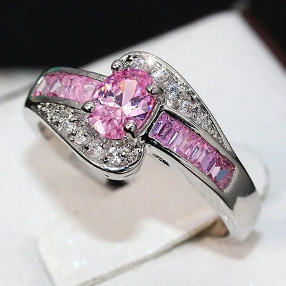 Blue Sapphire Women Men Engagement Rings Jewelry Size 7.8.9 10