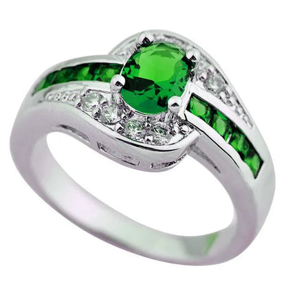 Blue Sapphire Women Men Engagement Rings Jewelry Size 7.8.9 10