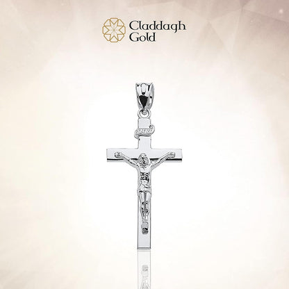 Sacred Symbolism: Embrace Faith with  Sterling Silver Cross Pendant - Choose Your Perfect Size (S-L)