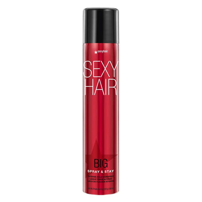 Big Spray & Stay Intense Hold Hairspray | Extreme Hold and Shine | up to 72 Hour Humidity Resistance | All Hair Types
