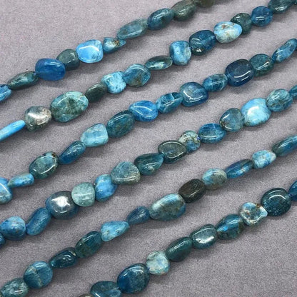Apatite Bead Natural Loose Stone DIY Semi Precious Irregular Conformal Gem