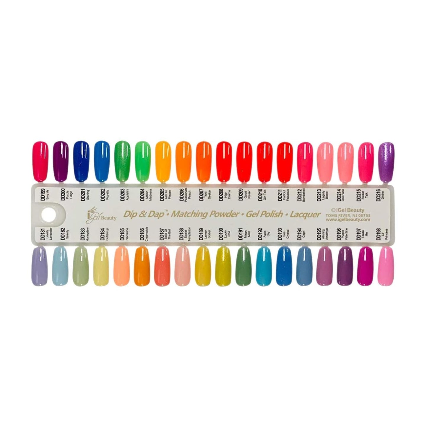 Igel - 100% Pure Gel Nail Polish - Dip & Dap Collection (DD242 - Black Pearl)