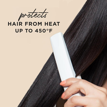 Coconut & Argan Oil Heat Protectant Leave-In Spray for All Hair Types, 450°F Heat Protection, Sulfate-Free, Paraben-Free, Dye-Free, Alcohol-Free, Adds Shine, 6.4 Fl Oz
