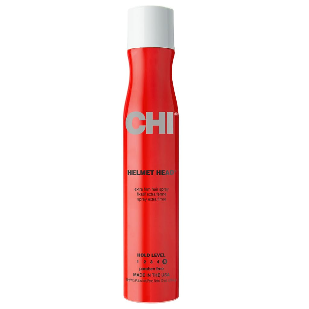 Helmet Head Extra Firm Hairspray, Protects against Humidity & Creates Voluminous Hairstyles, Sulfate & Paraben-Free, 10 Oz - WORLD TIME VISITS