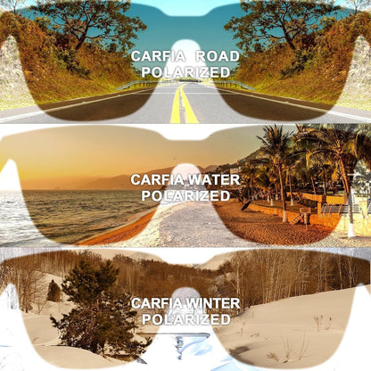 Acetate Polarized Sunglasses for Women Small Face - Antiglare UV400 Protection CA5354