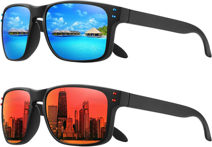 Polarized Sunglasses for Men Women Sports Driving Fishing Glasses UV400 Protection