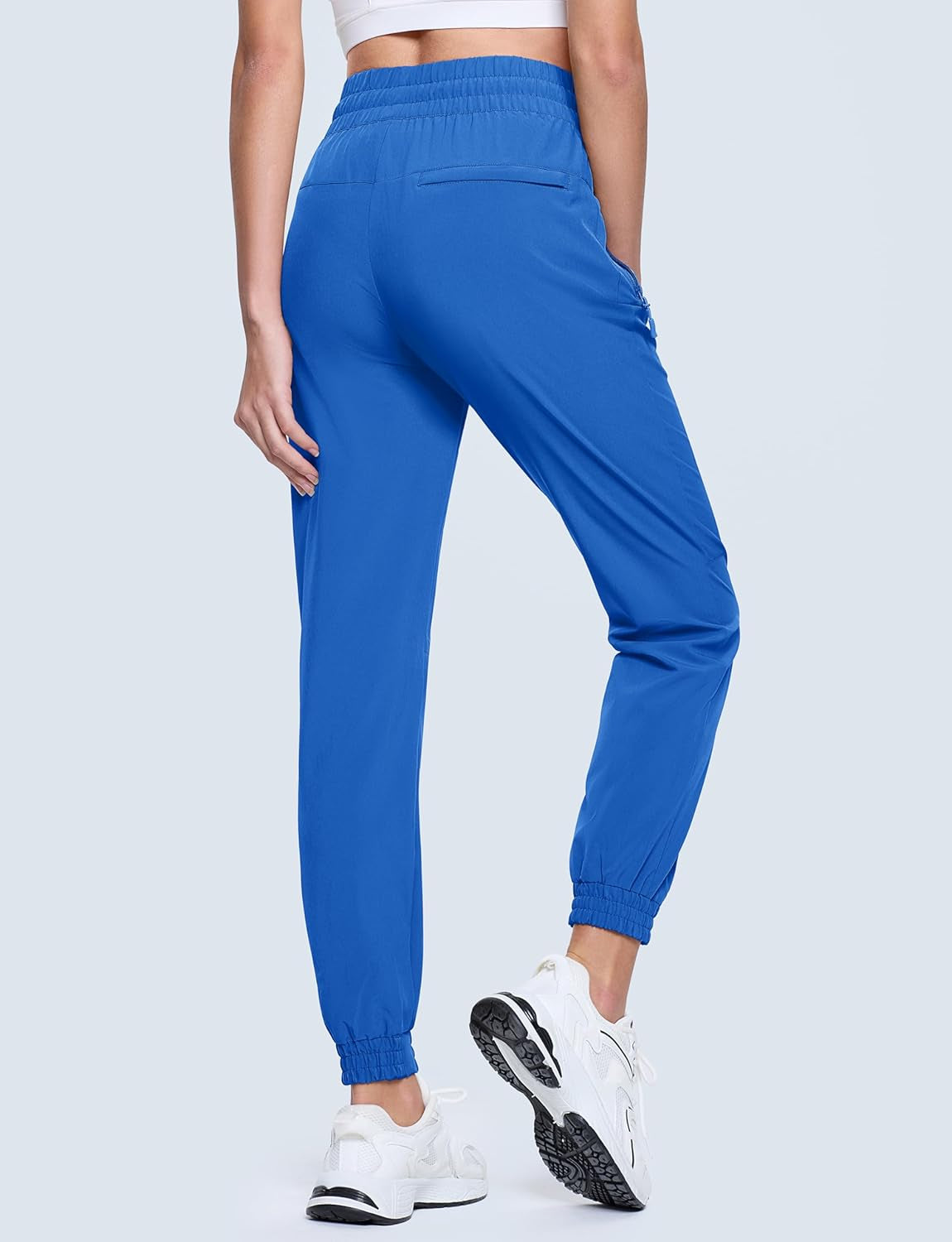 Women'S Hiking Pants Lightweight Quick Dry Water Resistant Athletic Running Joggers with Pockets Outdoor Travel