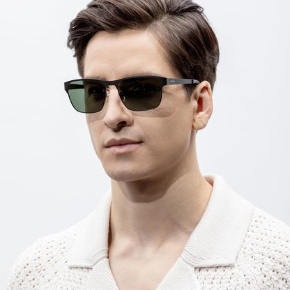 Metal Mens Sunglasses Polarized UV400 Protection for Driving Fishing Hiking Golf Everyday Use CA5225