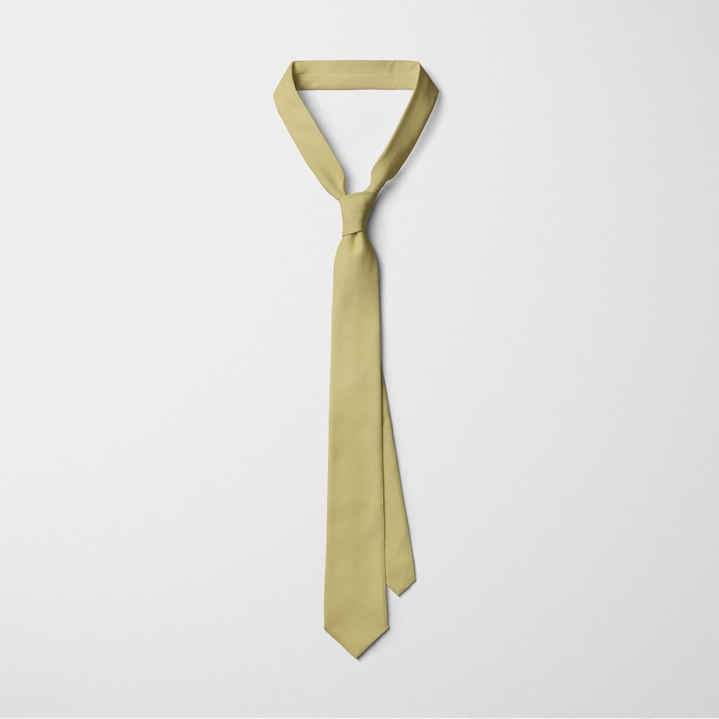Men'S Skinny Ties 2 Inch (5CM) Solid Pure Color Plain Slim Necktie for Men - WORLD TIME VISITS