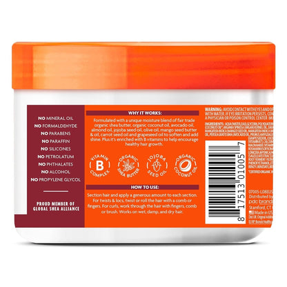 Moisturizing Twist & Lock Gel with Shea Butter for Natural Hair, 13 Oz (Packaging May Vary)