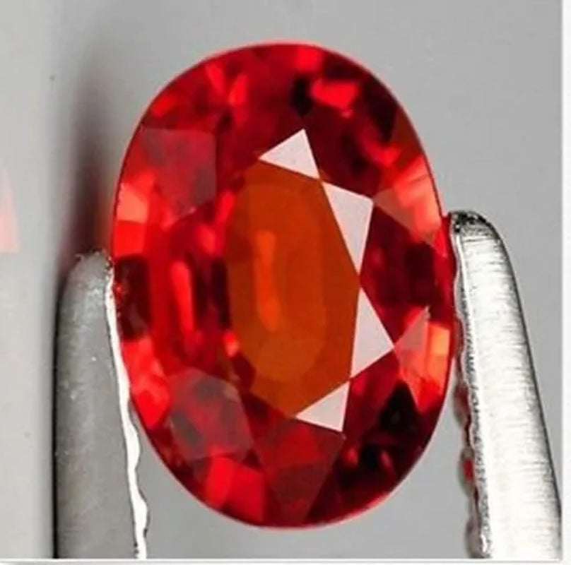 Large Unheated 23.28Ct Padparadscha Sapphire Brillaint Orange Oval Cut AAAA+ Loose Gem