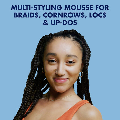 Manuka Honey & Yogurt Smooth & Hold Multi-Styling Hair Mousse for Nourishment 7.5 Oz