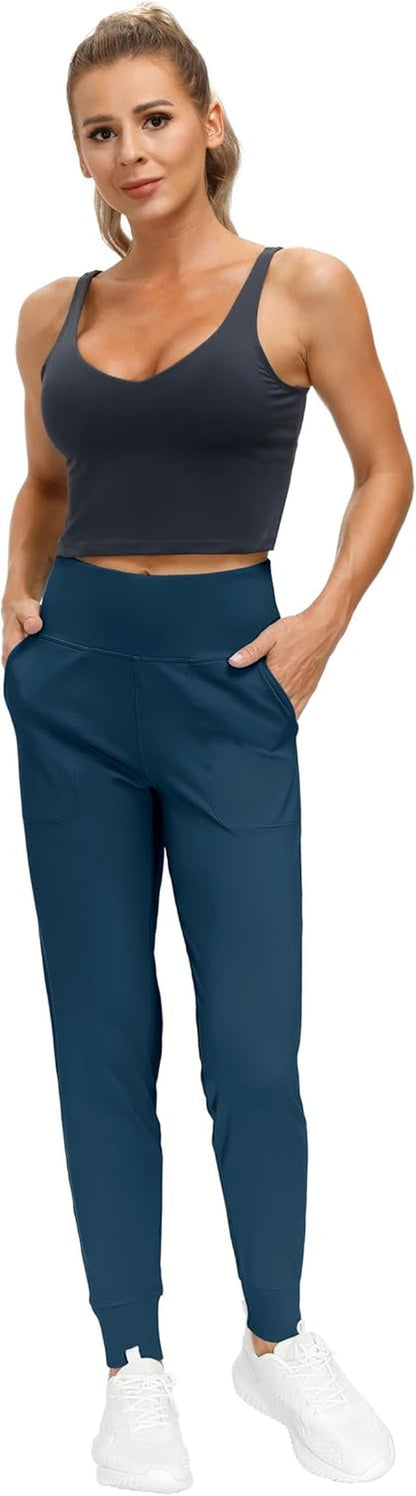 Women'S Joggers Pants Lightweight Athletic Leggings Tapered Lounge Pants for Workout, Yoga, Running
