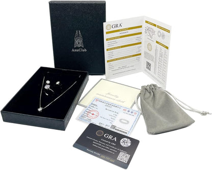 1/2/3/5CT Six Prong Solitaire Moissanite Ring, Thickened Gold Plated Silver, Gift for Wedding, Engagement and Anniversary with Certificate