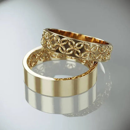 2Pcs Fashion Exquisite 925 Sterling Silver Engagement Wedding Love Set Ring Size 6-10
