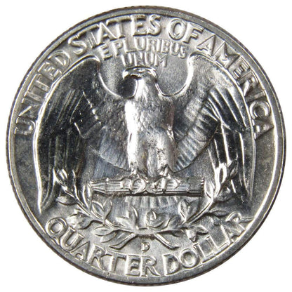 1961 D Washington Quarter BU Uncirculated Mint State 90% Silver 25C US Coin Master Coins