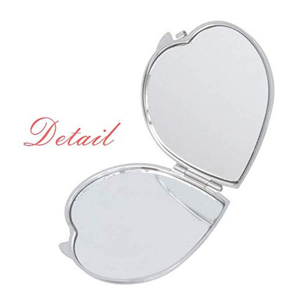 Russia Russian Matryoshka Nesting Mirror Travel Magnification Portable Handheld Pocket Makeup
