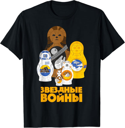Nesting Dolls Russian Logo T-Shirt