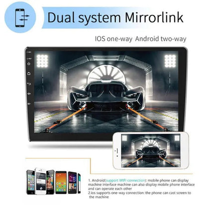 UNITOPSCI NEW 2Din Android 11 Car Stereo Radio 9'' HD Touch Screen Car MP5 Player Autoradio GPS Support WIFI Bluetooth Mirror Link FM/RDS Radio【For Mercedes-Benz C-Class 2007-2010】