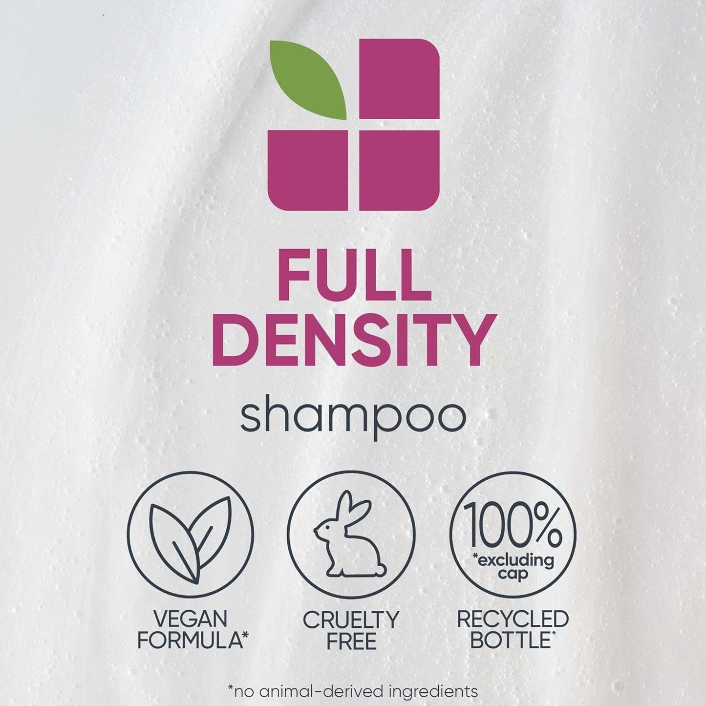 Biolage Full Density Thickening Shampoo - Provides Volume for Fuller & Thicker Hair with Biotin, for Thin & Fine Hair, Vegan and Paraben & Silicone Free