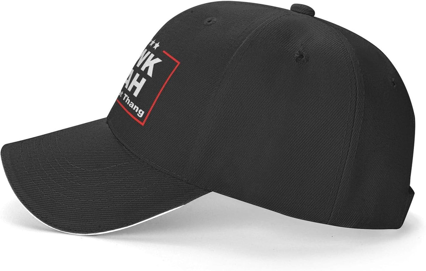 Hawk Tush Hat Hawk Tush Spit on That Thing Hat for Women Funny Baseball Hat Funny Gifts for Women, Black-2
