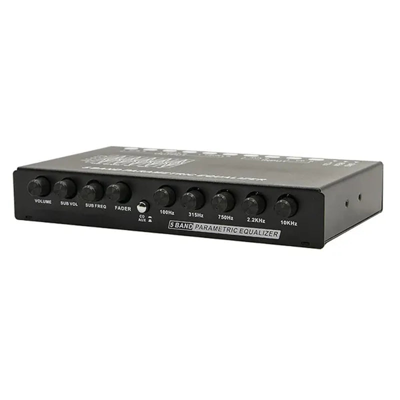 Car Audio Equalizer Amplifier Adjustable Hz EQ Car Amplifier Graphic Equalizer with CD AUX Input 5 or 7 Band Equalizer Amplificador