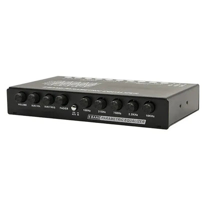 Car Audio Equalizer Amplifier Adjustable Hz EQ Car Amplifier Graphic Equalizer with CD AUX Input 5 or 7 Band Equalizer Amplificador