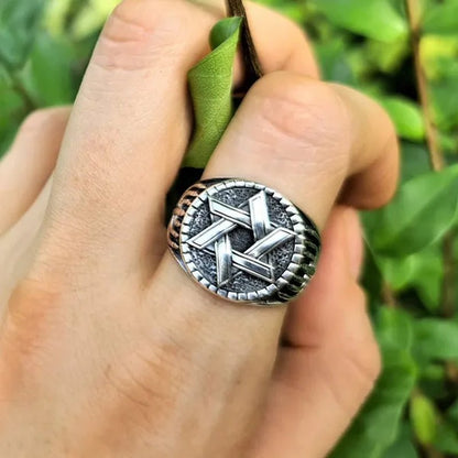Fashion Antique Silver Color Engraved Delicate Ring Holiday Party Anniversary Couple Jewelry Gift