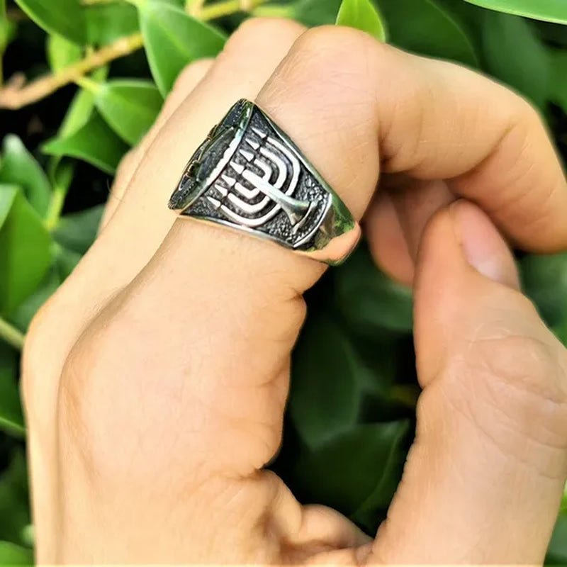 Fashion Antique Silver Color Engraved Delicate Ring Holiday Party Anniversary Couple Jewelry Gift