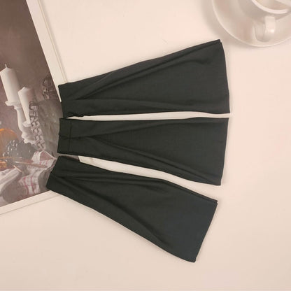 Fashion Headbands for Women Wide Headband Yoga Workout Head Bands Hair Accessories Black Band 6 Pack