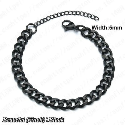 Fashion Men 24K Gold / 925 Silver Plated Solid Stainless Steel Bracelet Iced DIAMOND Link Chain Bracelet 7/8 Inch