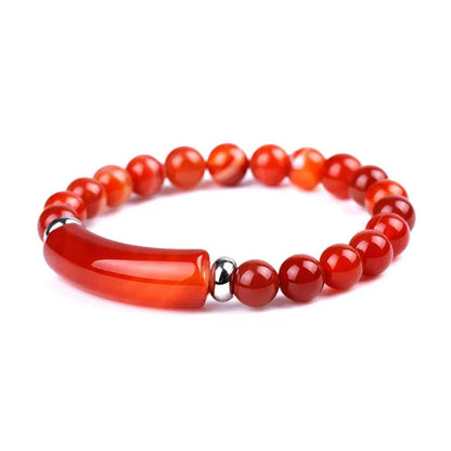 1pc 8MM Healing Stone Bracelets,Amethyst Gemstone Charm Stretch Bracelet,Aventurine Jade Stretch Bracelet,Tiger Eye Yellow Topaz Obsidian Beads Crystal Energy Charm Bracelet,Handmade Jewelry for Women