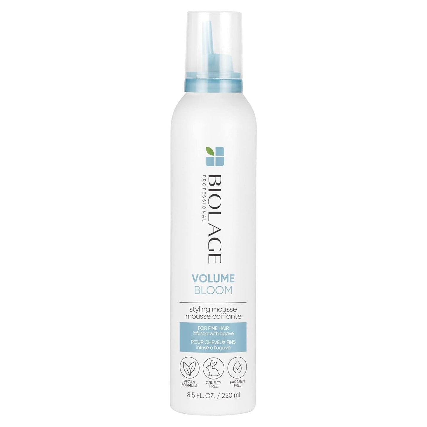 Styling Whipped Volume Mousse | Provides Body, Control & Shine Leaving Hair with Natural Softness | Medium Hold | Paraben-Free | Vegan | 8.5 Oz. | 8.5 Fl. Oz