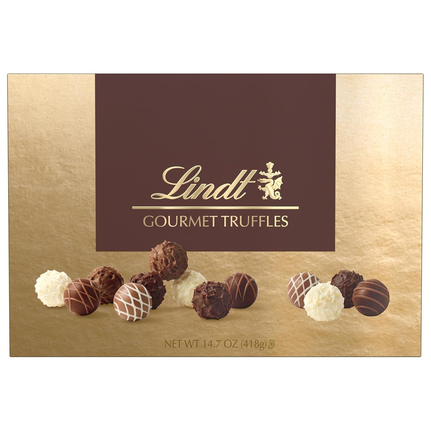 Gourmet Chocolate Truffles Gift Box, Easter Chocolate Candy, 26 Count, 14.7 Oz. Box
