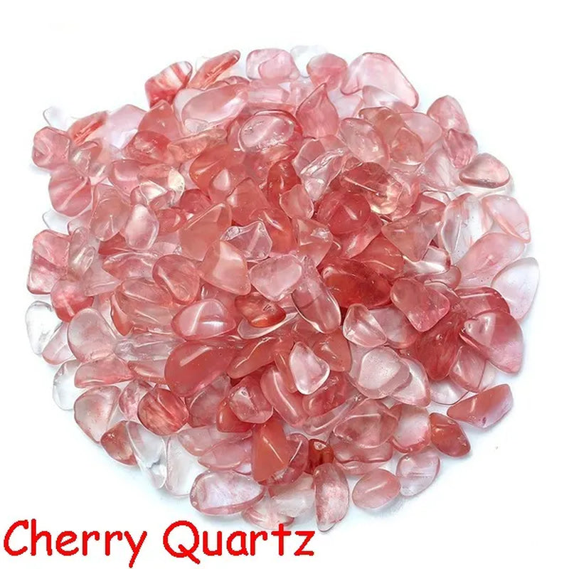 Natural Healing Crystal Mixed Stones Tumbled Chips Crushed Stone Gemstone Crystal Jewelry Aquarium Fish Tank Home Making Decoration