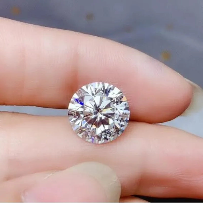 3Ct 100% Real Moissanite Loose Stone for Jewelry Shop G Color VVS1 Grade High Quality Moissanite