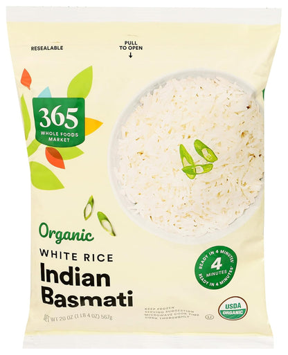 , Rice Basmati Organic, 20 Ounce - WORLD TIME VISITS
