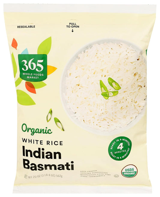 , Rice Basmati Organic, 20 Ounce - WORLD TIME VISITS