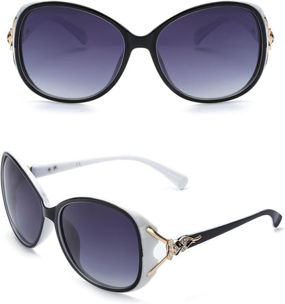 Sunglasses for Women Trendy Polarized Sunglasses Oversized Big Sun Glasses Ladies Shades UV Protection