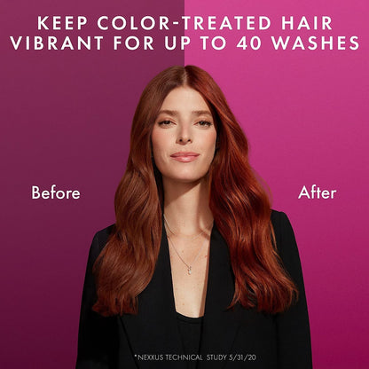 Color Assure Sulfate-Free Shampoo with Proteinfusion for Color-Treated Hair for Enhanced Color Vibrancy, Silicone Free Shampoo with Pump 33.8 Oz