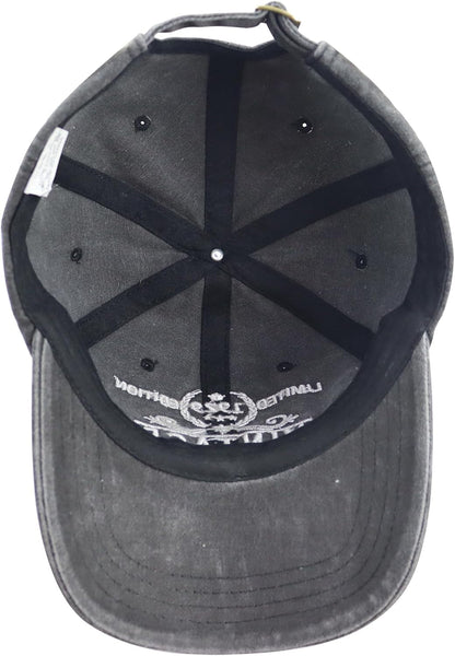 Limited Edition 1970 1971 1972 1973 1974 1975 1976 1977 1978 1979 Hat for Men Women, Funny Birthday Baseball Cap