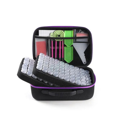Diamond Painting Storage Box Container with Accessories Tools Kits for Beads Diamonds Rhinestones Storage