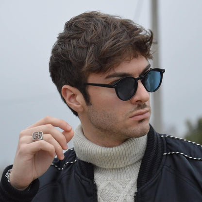Polarized round Sunglasses, Stylish Sunglasses for Men and Women Retro Classic, Multi-Style Selection