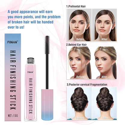Hair Feel Finishing Stick for Small Broken Hair, Stick, Gel Wax Women Naturally Refreshing