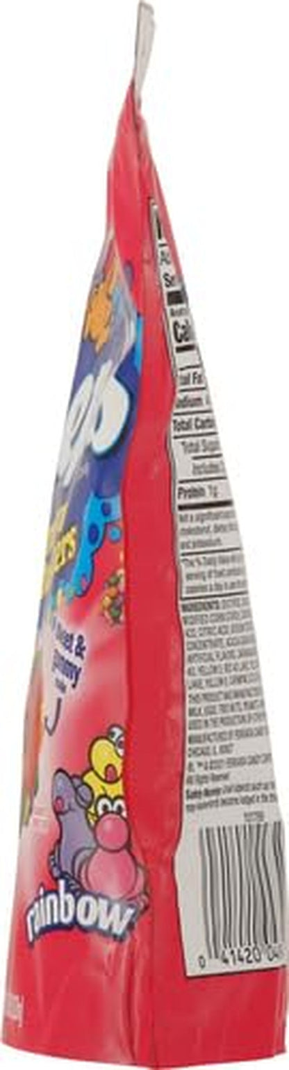 Gummy Clusters Candy, Rainbow, Resealable 8 Ounce Bag
