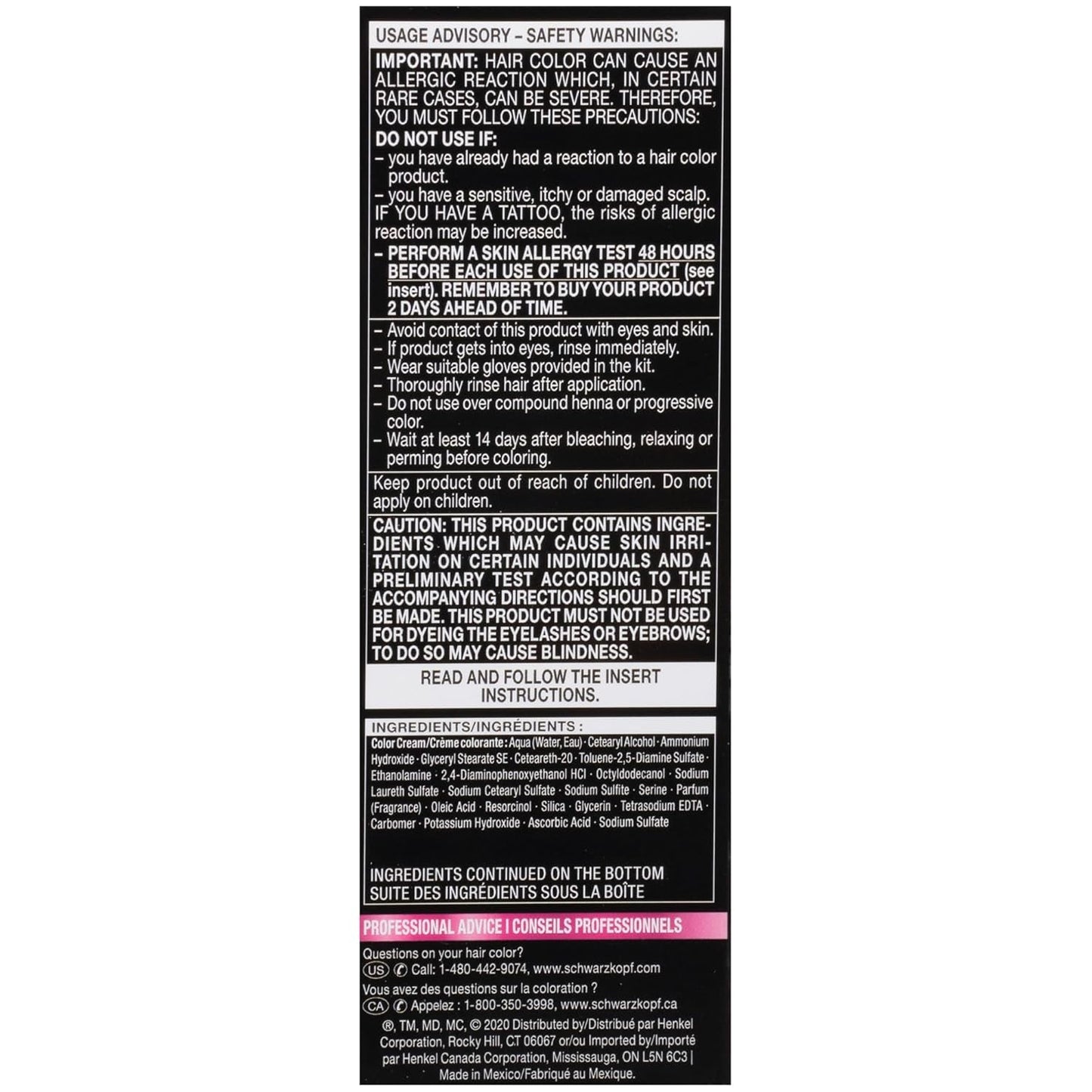 Color Ultime Hair Color, 1.4 Sapphire Black, 1 Application - Permanent Black Hair Dye for Vivid Color Intensity and Fade-Resistant Shine up to 10 Weeks