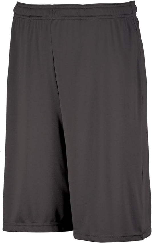 s Men'S Dri Power Essential Performance Shorts with Pocket - Workout and Gym Active Wear - WORLD TIME VISITS