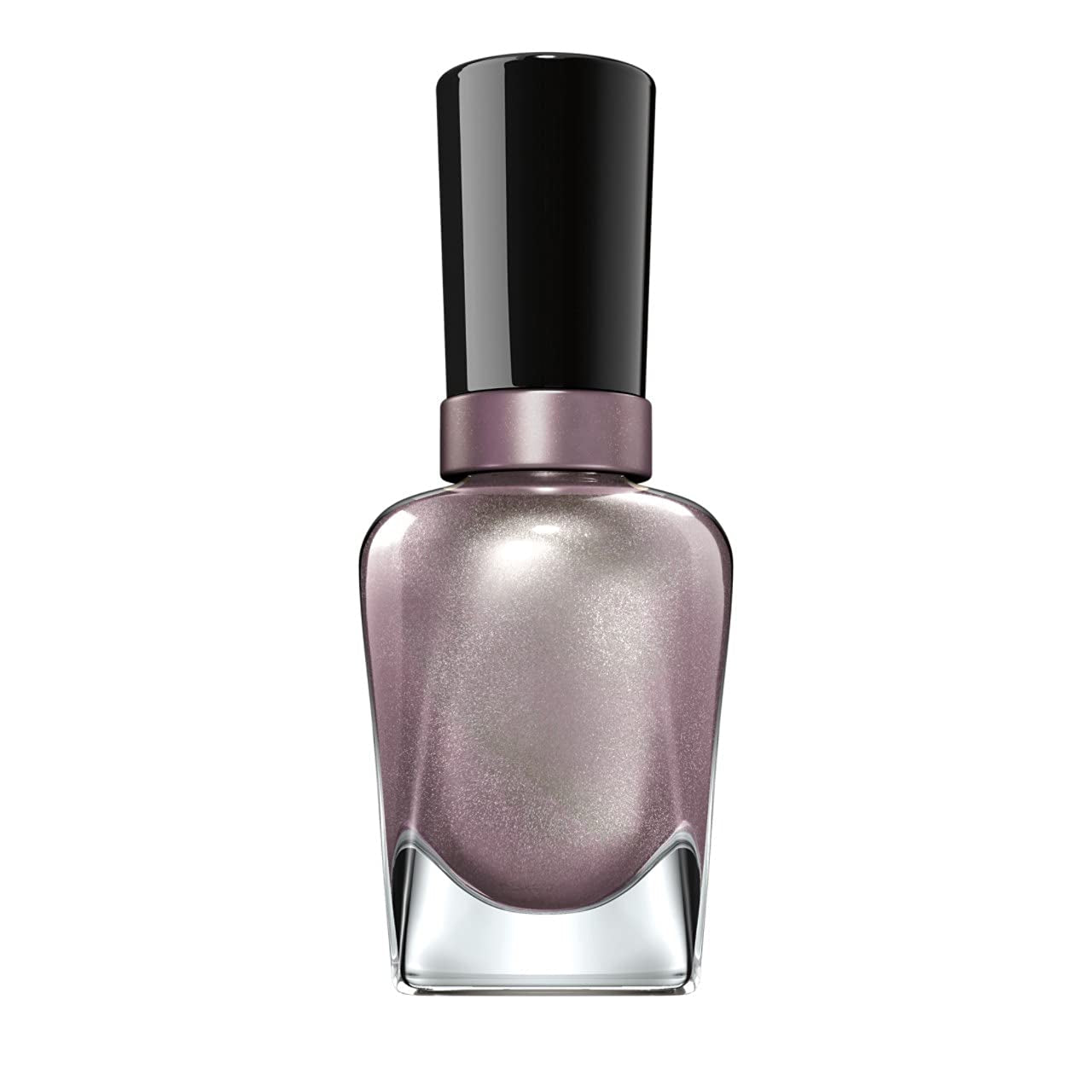 Miracle Gel™, Adrenaline Crush, Long Lasting, Gel-Like Formula, No UV Lamp Needed, Grey Glitter Nail Polish