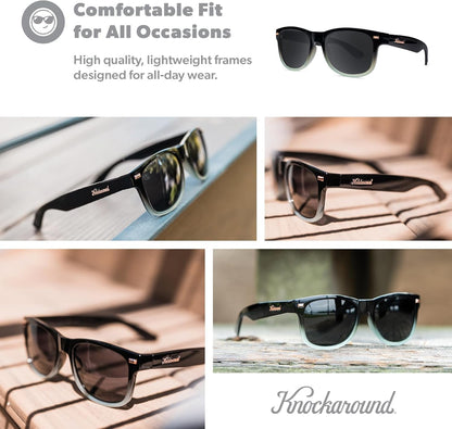 Fort Knocks Polarized Sunglasses for Men & Women - Impact Resistant Lenses & Full UV400 Protection